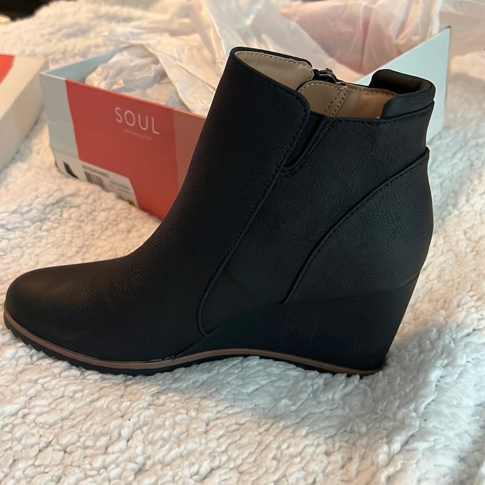 New Wedge Booties